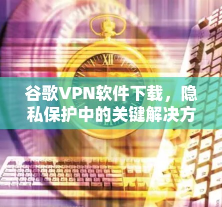 谷歌VPN软件下载，隐私保护中的关键解决方案