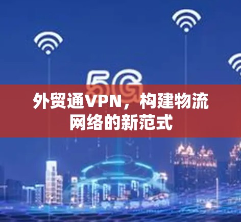 外贸通VPN，构建物流网络的新范式