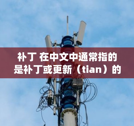 补丁 在中文中通常指的是补丁或更新（tian）的音译。在某些情况下，可能会有人误用这个词来指代补丁（update）或 patch（fix）
