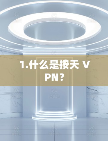 1.什么是按天 VPN？