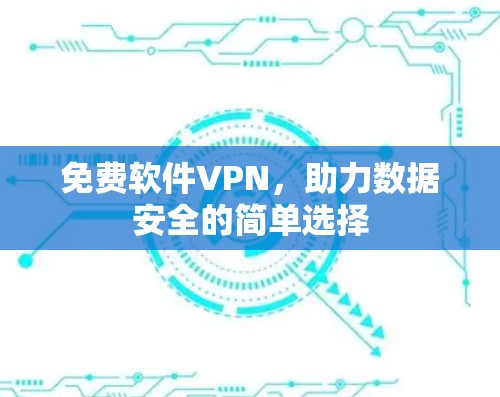 免费软件VPN，助力数据安全的简单选择