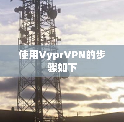 使用VyprVPN的步骤如下 使用VyprVPN的步骤如下