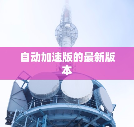 自动加速版的最新版本